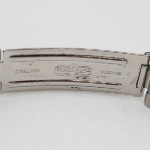 ROLEX Tiffany & Co Oyster Perpetual 18k Yellow Gold Lady Watch - Picture 6 of 6